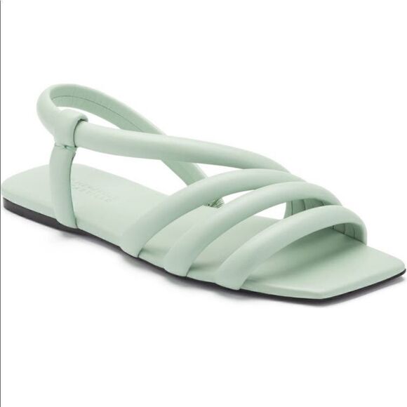 Mercedes Castillo top grain leather upper/ lining strappy sandal size 6/36 , NWT - Picture 1 of 16